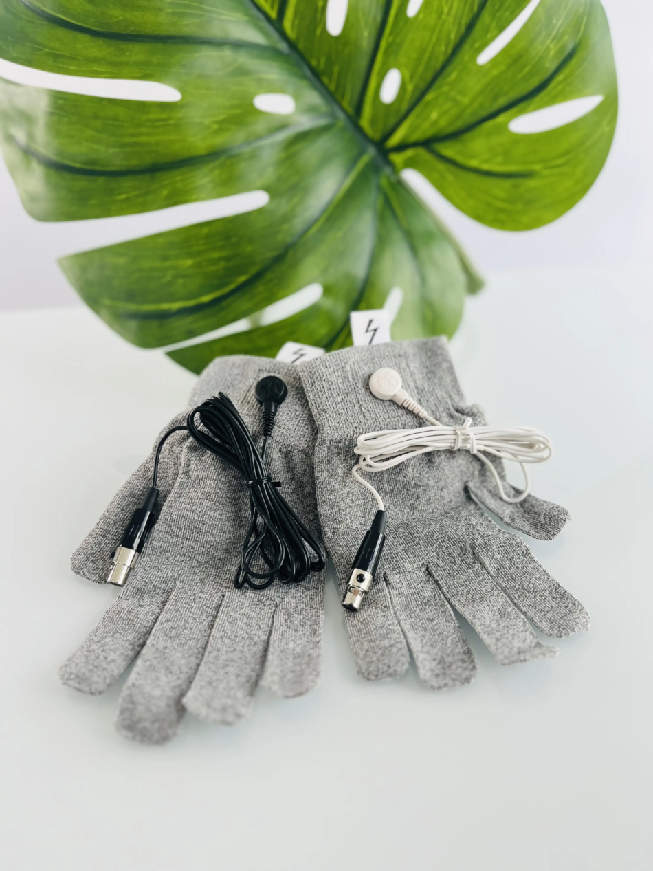 Silver Conductive Gloves
